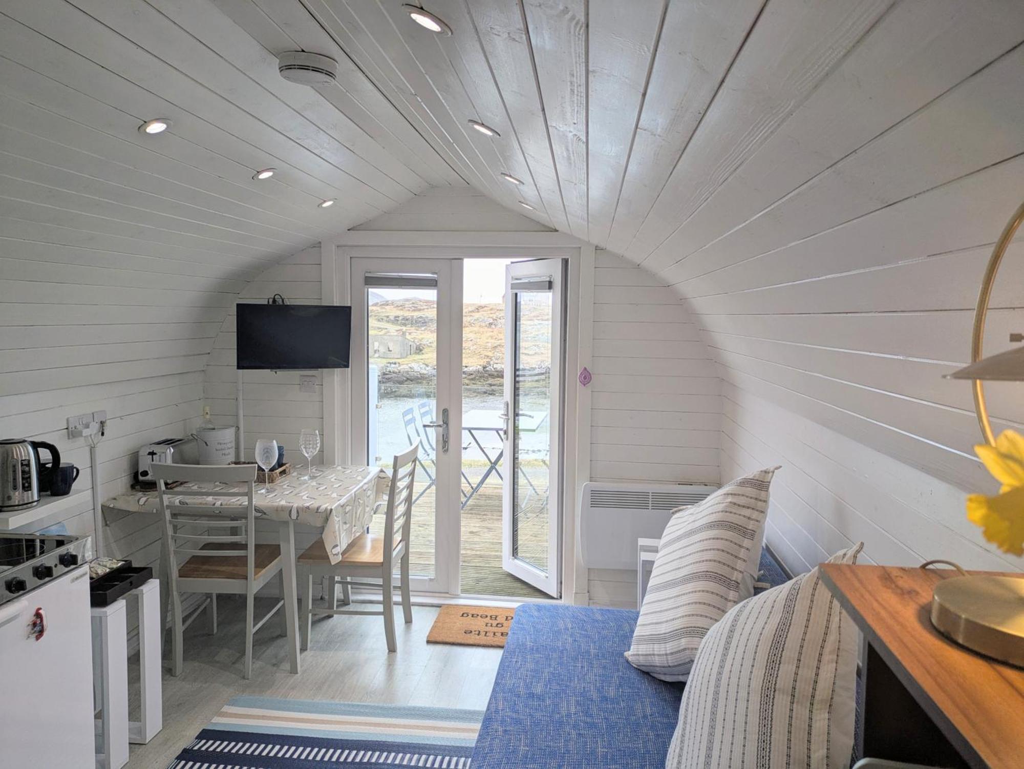 فيلا Glamping Pod For 2 Pod Beag Na Haun Eriskay المظهر الخارجي الصورة