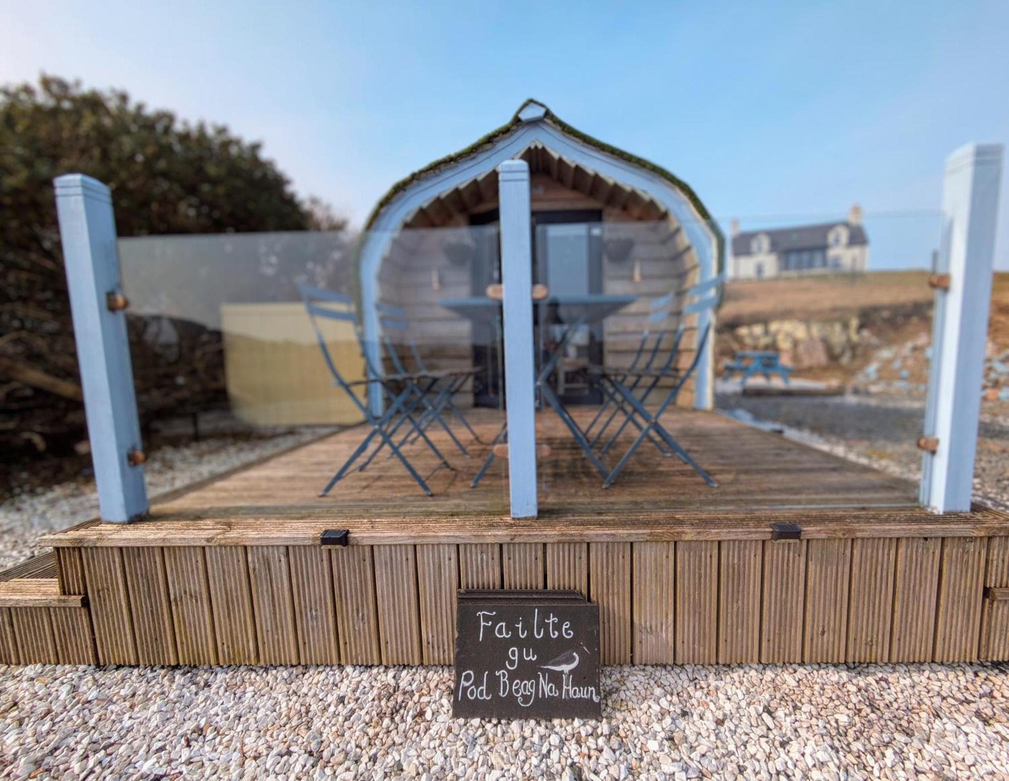 فيلا Glamping Pod For 2 Pod Beag Na Haun Eriskay المظهر الخارجي الصورة